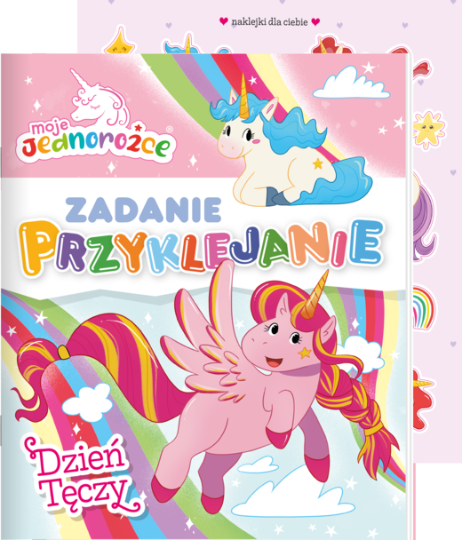 okładka Dzień tęczy. Moje Jednorożce. Zadanie Przyklejanie książka | Opracowanie zbiorowe