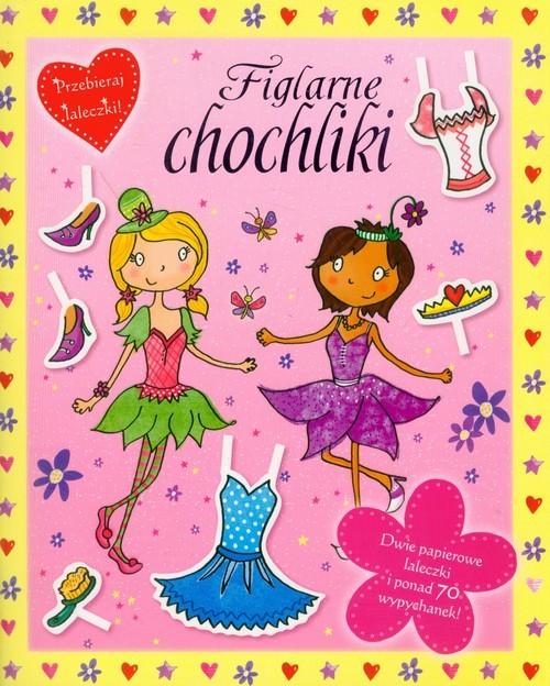 okładka Figlarne chochliki Przebieraj laleczki książka