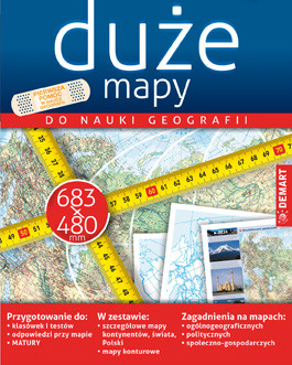 okładka Zestaw map do nauki geografii książka | Opracowanie zbiorowe