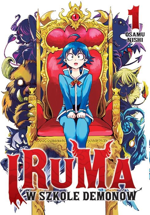 okładka Iruma w szkole demonów. Tom 1 książka