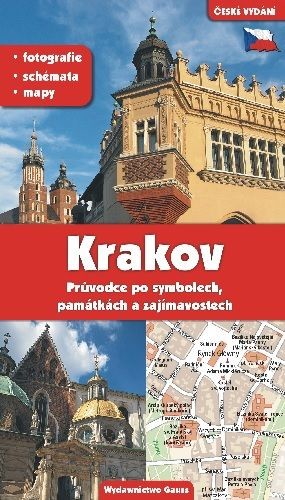 okładka Kraków. Przewodnik po symbolach zabytkach i atrakcjach wer. czeska książka