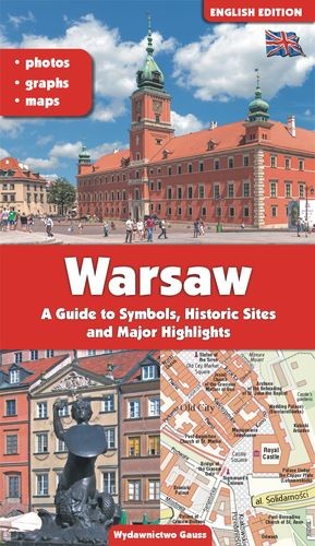 okładka Warszawa. Przewodnik po symbolach zabytkach i atrakcjach wer. angielska książka | Adam Dylewski