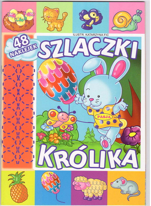 okładka Szlaczki królika książka | Katarzyna Fic