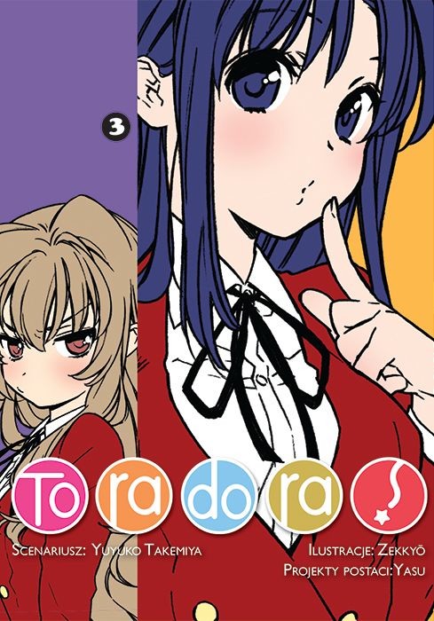 okładka Toradora. Tom 3 książka | Yuyuko Takemiya