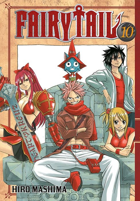 okładka Fairy Tail. Tom 10 książka | Hiro Mashima