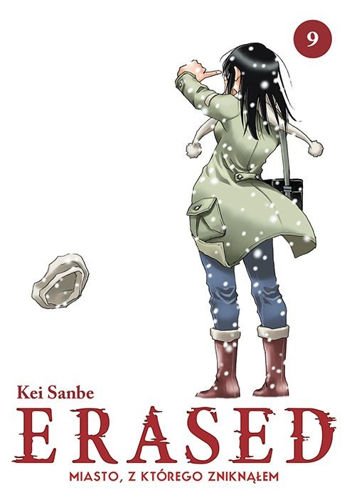 okładka ERASED. Miasto, z którego zniknąłem. Tom 9 książka