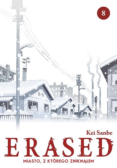okładka ERASED. Miasto, z którego zniknąłem. Tom 8 książka