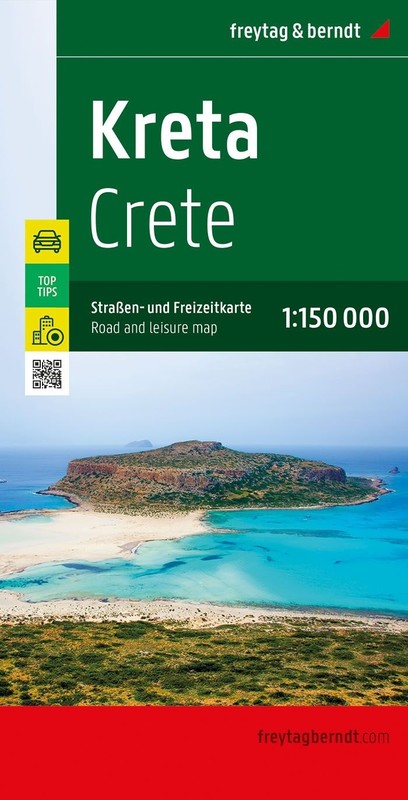 okładka Mapa Kreta 1:150 000 FB książka