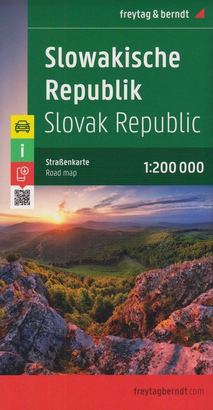 okładka Mapa Słowacja 1:200 000 FB książka
