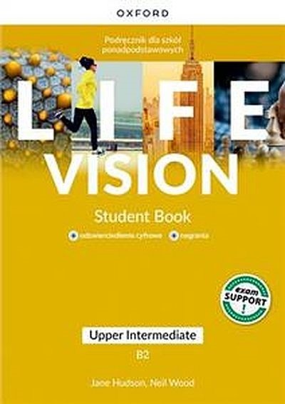 okładka Life Vision Upper-Intermediate B2 Student's Book + e-book książka | Opracowanie zbiorowe