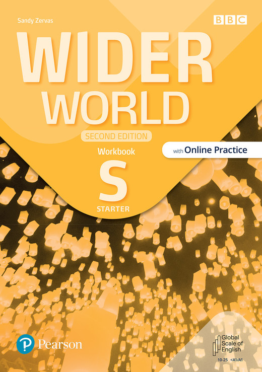 okładka Wider World Second Edition Starter Workbook with Online Practice and App książka | Sandy Zervas