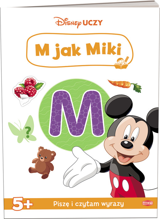 okładka Disney uczy Miki M jak Miki UAL-9302 książka | Opracowanie zbiorowe