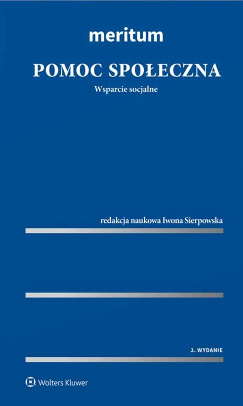 okładka Pomoc społeczna. Wsparcie socjalne. Meritum książka | Opracowanie zbiorowe