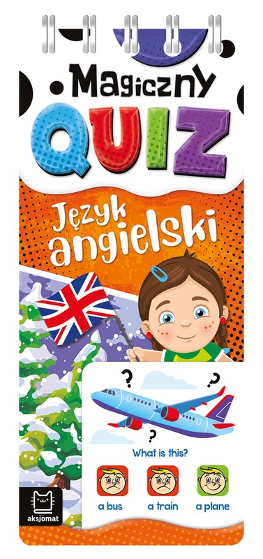okładka Język angielski. Magiczny quiz. Spirala książka | Agnieszka Bator