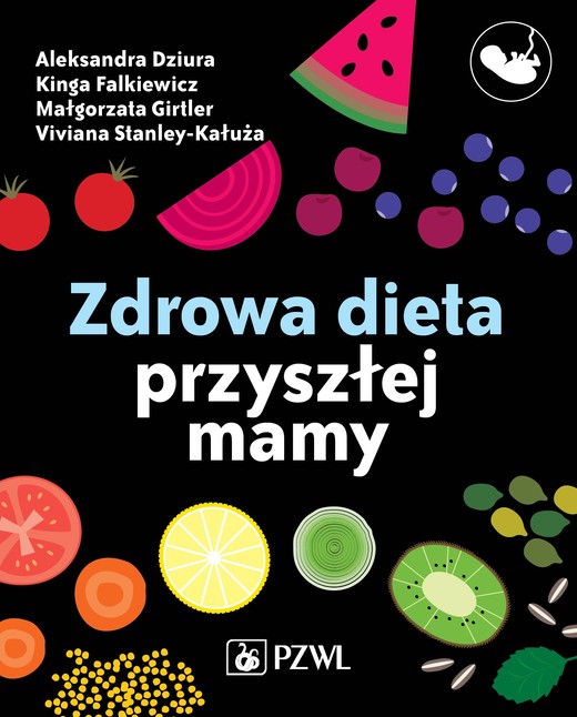 okładka Zdrowa dieta przyszłej mamy książka