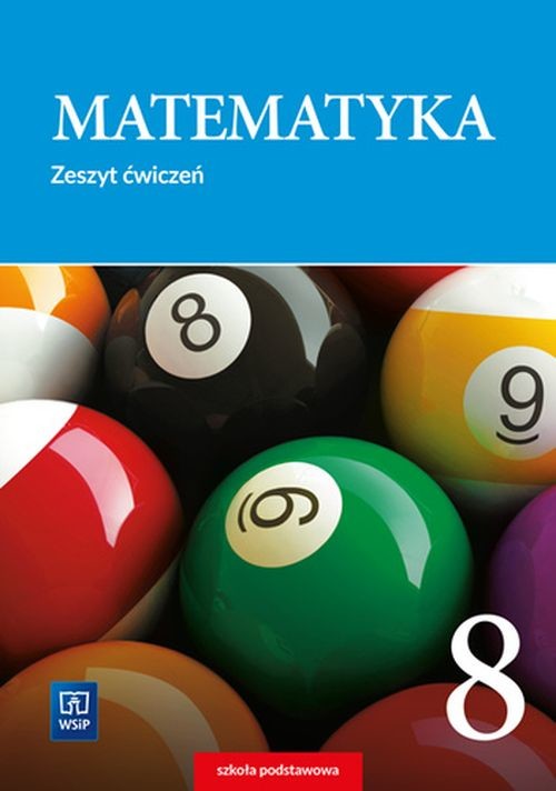 okładka Matematyka zeszyt ćwiczeń Klasa 8 szkoła podstawowa książka | Adam Makowski