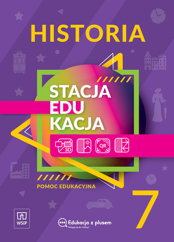 okładka Stacja edukacja Historia pomoc edukacyjna Klasa 7 szkoła podstawowa 1810B2 książka | Opracowanie zbiorowe