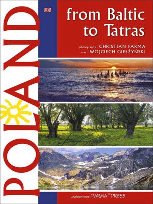 okładka Polska Od Bałtyku do Tatr wer. angielska książka