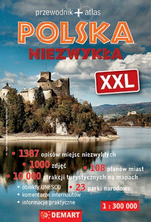okładka Polska niezwykła. Przewodnik + atlas XXL książka | Opracowanie zbiorowe
