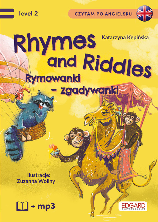 okładka Rhymes and Riddles. Rymowanki - Zgadywanki. Czytam po angielsku książka