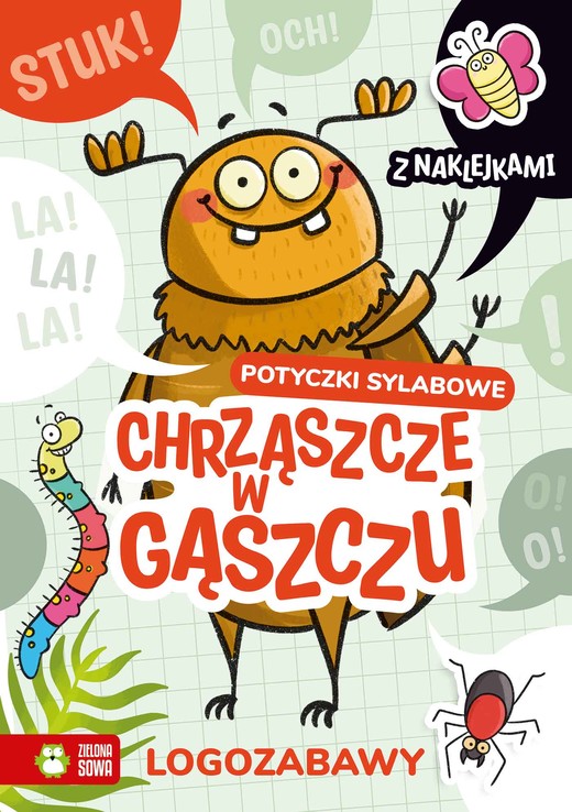 okładka Chrząszcze w gąszczu. Potyczki sylabowe. Logozabawy książka | Ewelina Protasewicz