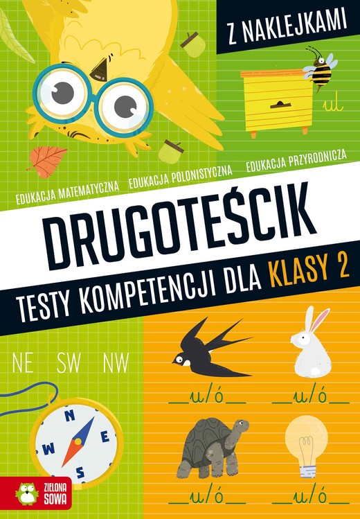 okładka Drugoteścik. Testy kompetencji dla klasy 2 książka | Zioła-Zemczak Katarzyna