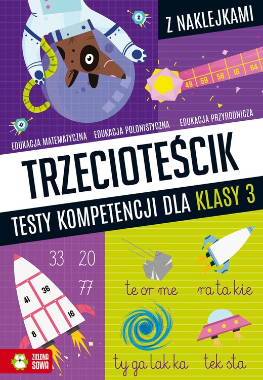 okładka Trzecioteścik. Testy kompetencji dla klasy 3 książka | Zioła-Zemczak Katarzyna
