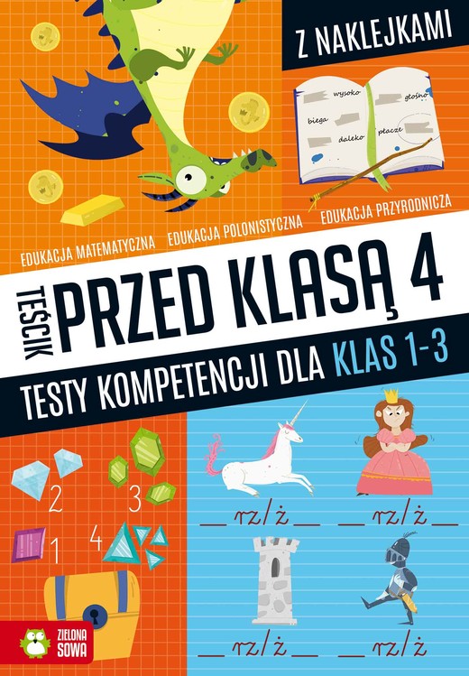 okładka Teścik przed klasą 4. Testy kompetencji dla klas 1-3 książka | Zioła-Zemczak Katarzyna