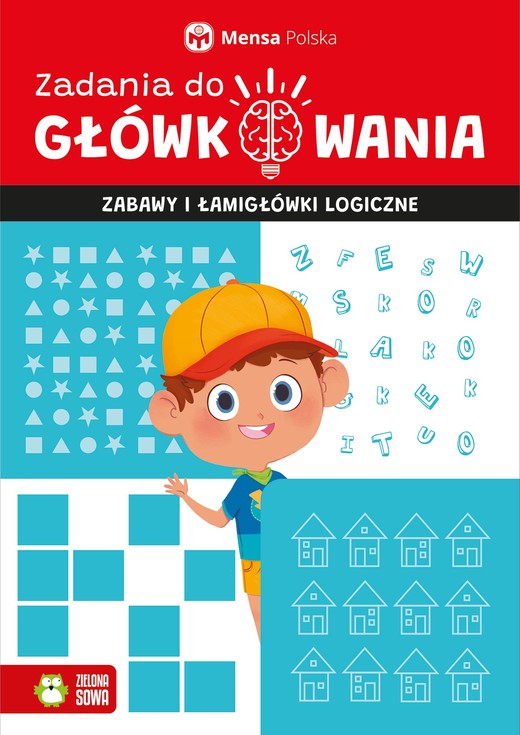 okładka Zabawy i łamigłówki logiczne. Zadania do główkowania książka | Czapla TomaszP.