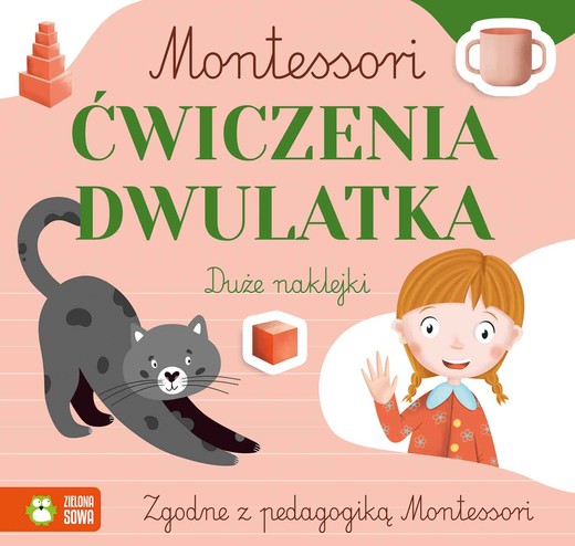 okładka Ćwiczenia dwulatka. Montessori książka | Zuzanna Osuchowska