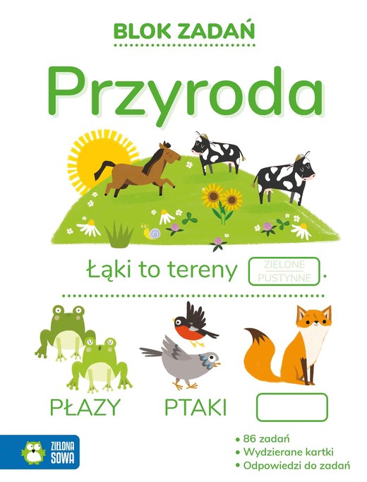 okładka Przyroda. Blok zadań książka