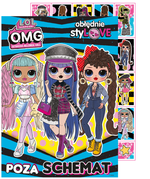 okładka Poza schemat. Obłędnie styLOVE. L.O.L. Surprise! książka | Opracowanie zbiorowe