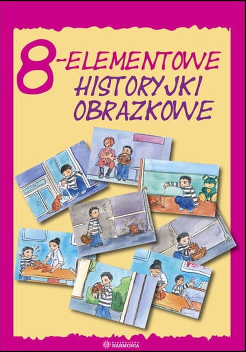 okładka 8-elementowe historyjki obrazkowe książka | Opracowanie zbiorowe