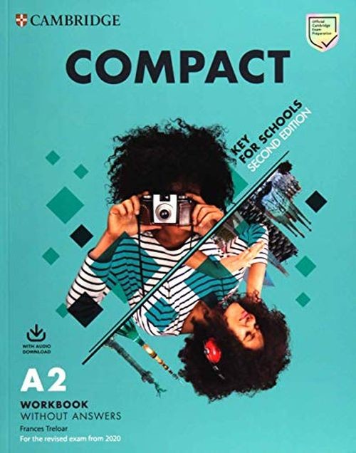 okładka Compact Key for Schools A2 Workbook książka | Treloar Frances
