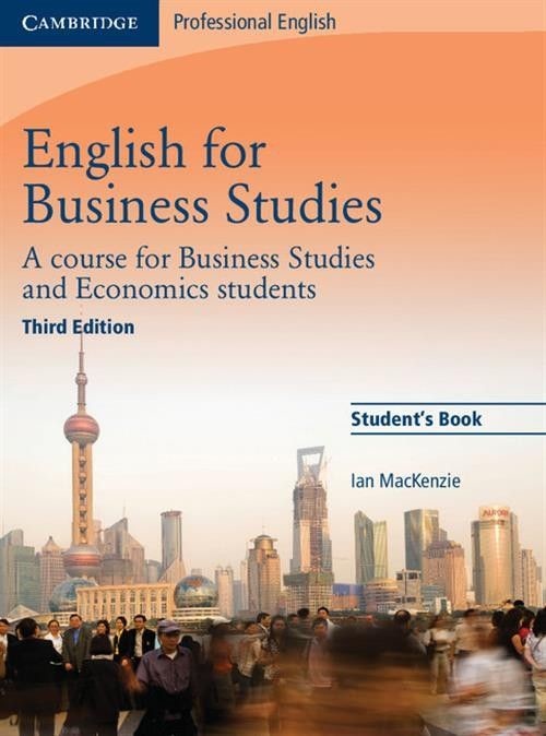 okładka English for Business Studies Student's Book książka | Brian MacKenzie