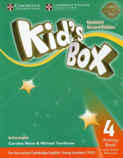 okładka Kid's Box 4 Activity Book with Online Resources książka | Nixon Caroline, Tomlinson Michael