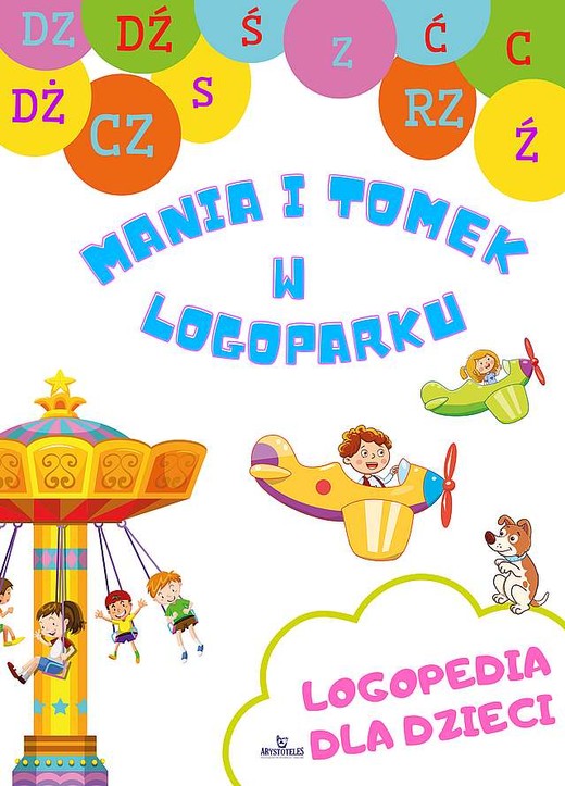 okładka Mania i Tomek w logoparku. Logopedia dla dzieci książka | Korbiel Małgorzata