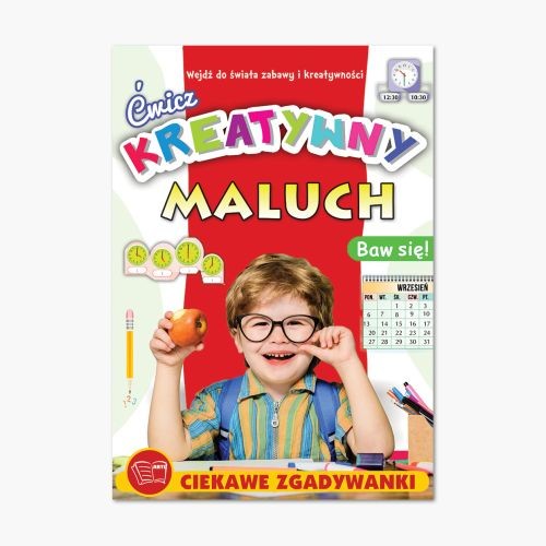 okładka Kreatywny maluch. Ćwicz książka | Opracowanie zbiorowe