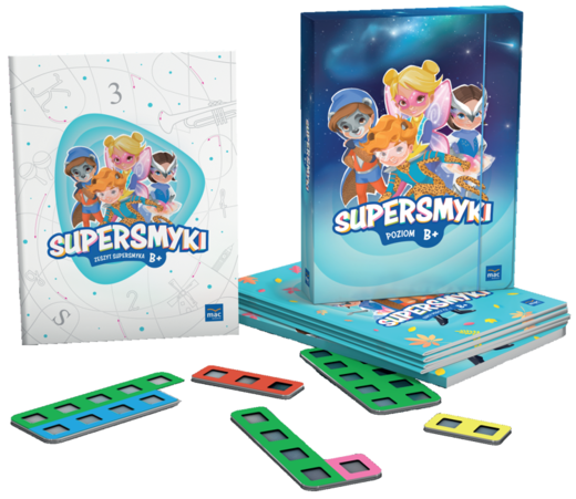 okładka Pakiet Supersmyki Poziom B+ Sześciolatek książka | Opracowanie zbiorowe