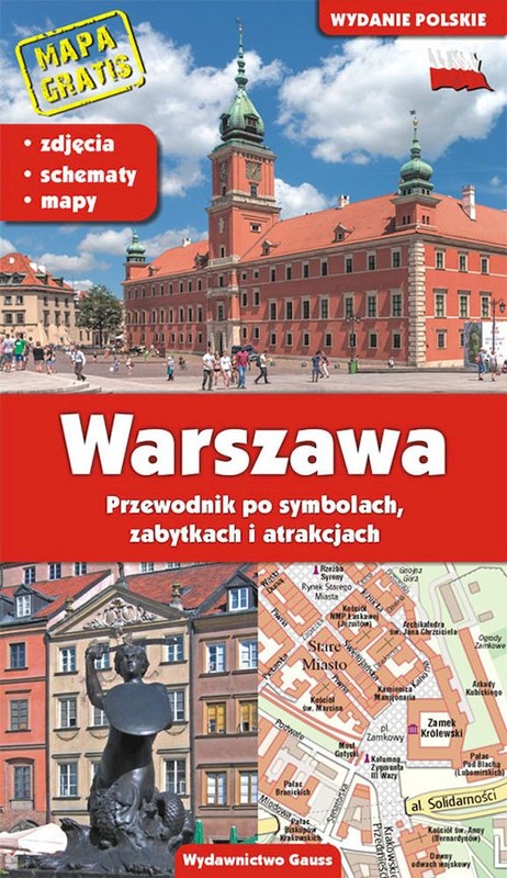 okładka Przewodnik Warszawa. Przewodnik po symbolach, zabytkach i atrakcjach wyd. 3 książka | Adam Dylewski