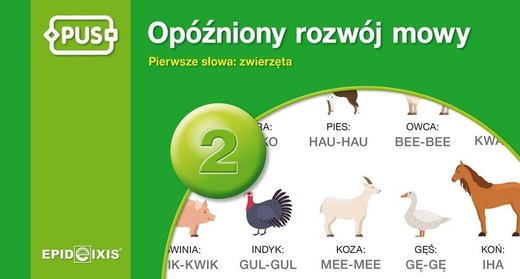 okładka PUS Opóźniony rozwój mowy 2 książka