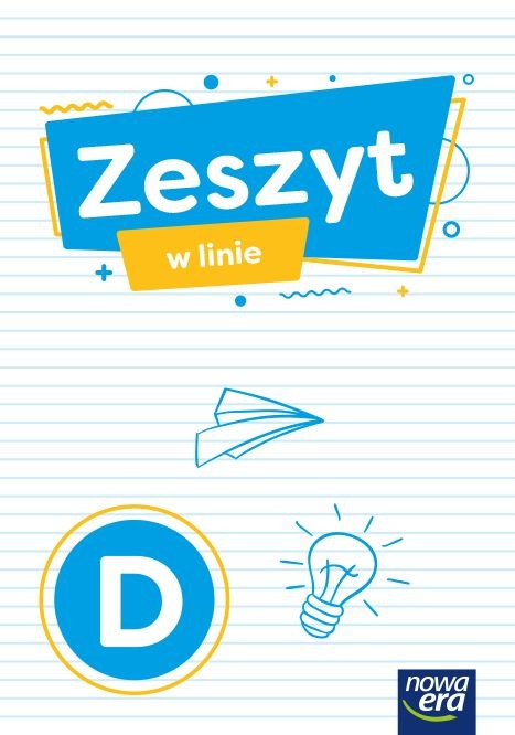 okładka Szkoła na miarę zeszyt w linie D EDYCJA 2021 książka