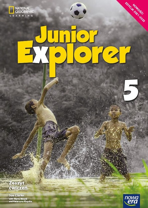 okładka Język angielski Junior Explorer zeszyt ćwiczeń dla klasy 5 szkoły podstawowej EDYCJA 2021-2023 książka | Dorota Wosińska