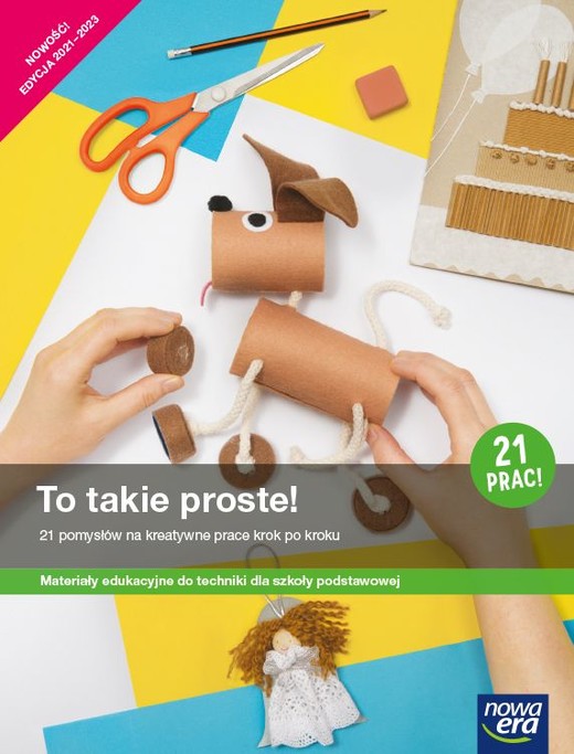 okładka Technika To takie proste podręcznik dla klas 4-6 szkoły podstawowej EDYCJA 2021-2023 książka | Król Magdalena