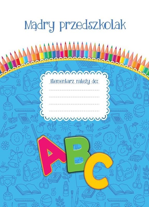 okładka Mądry przedszkolak książka | Monika Matusiak
