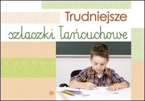 okładka Trudniejsze szlaczki łańcuchowe książka | Hinz Magdalena