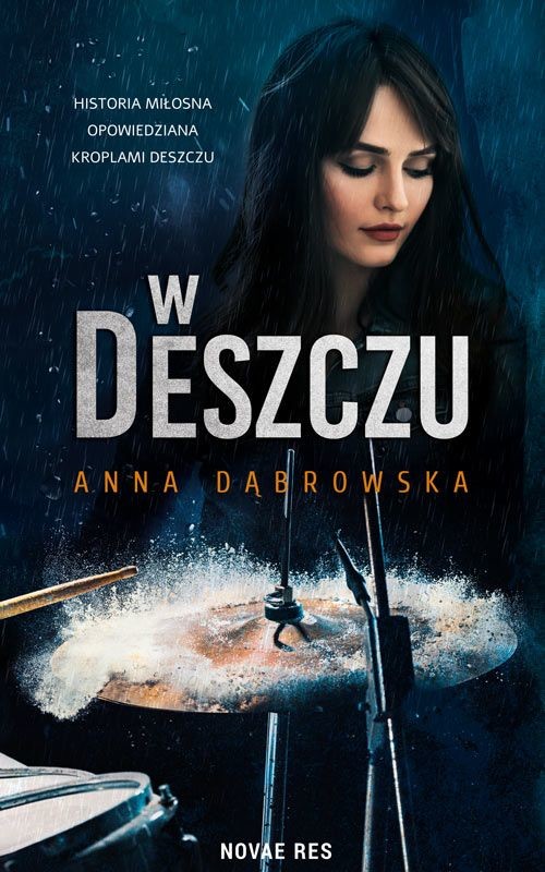 okładka W deszczu książka | Anna Dąbrowska