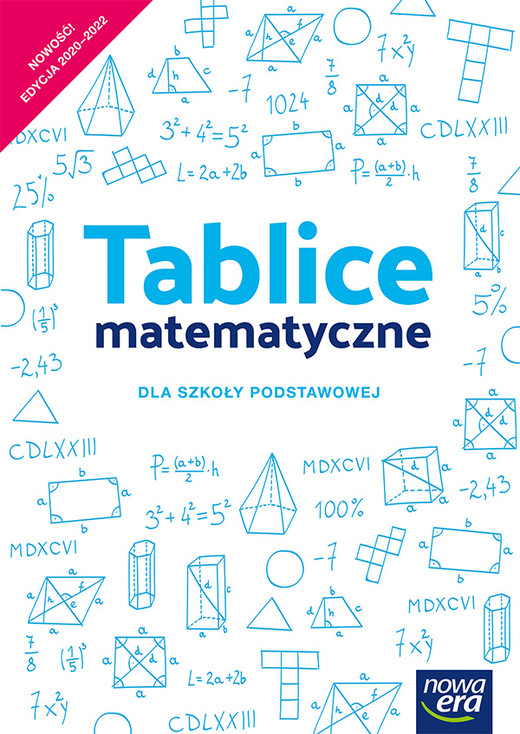 okładka Tablice matematyczne szkoła podstawowa 4-8 67901 książka