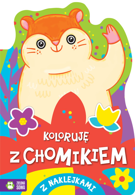 okładka Koloruję z chomikiem książka | Opracowanie zbiorowe