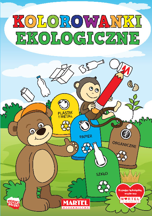 okładka Kolorowanki ekologiczne książka | Opracowanie zbiorowe